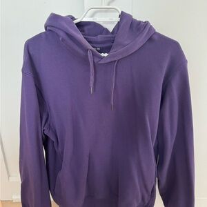 Uniqlo purple hoodie